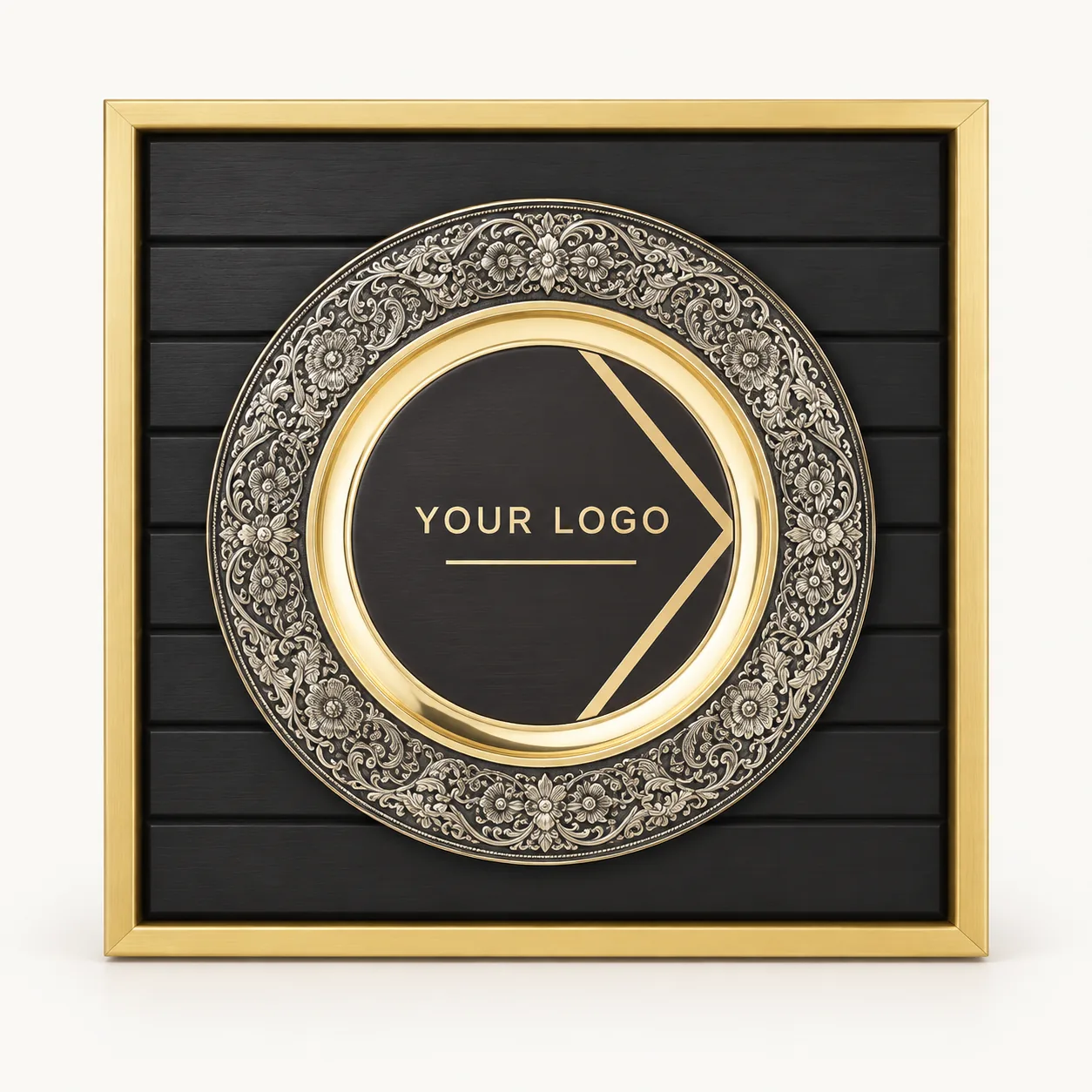 Legacy Gilded Framed Citation Plaque — 12.5 Inch