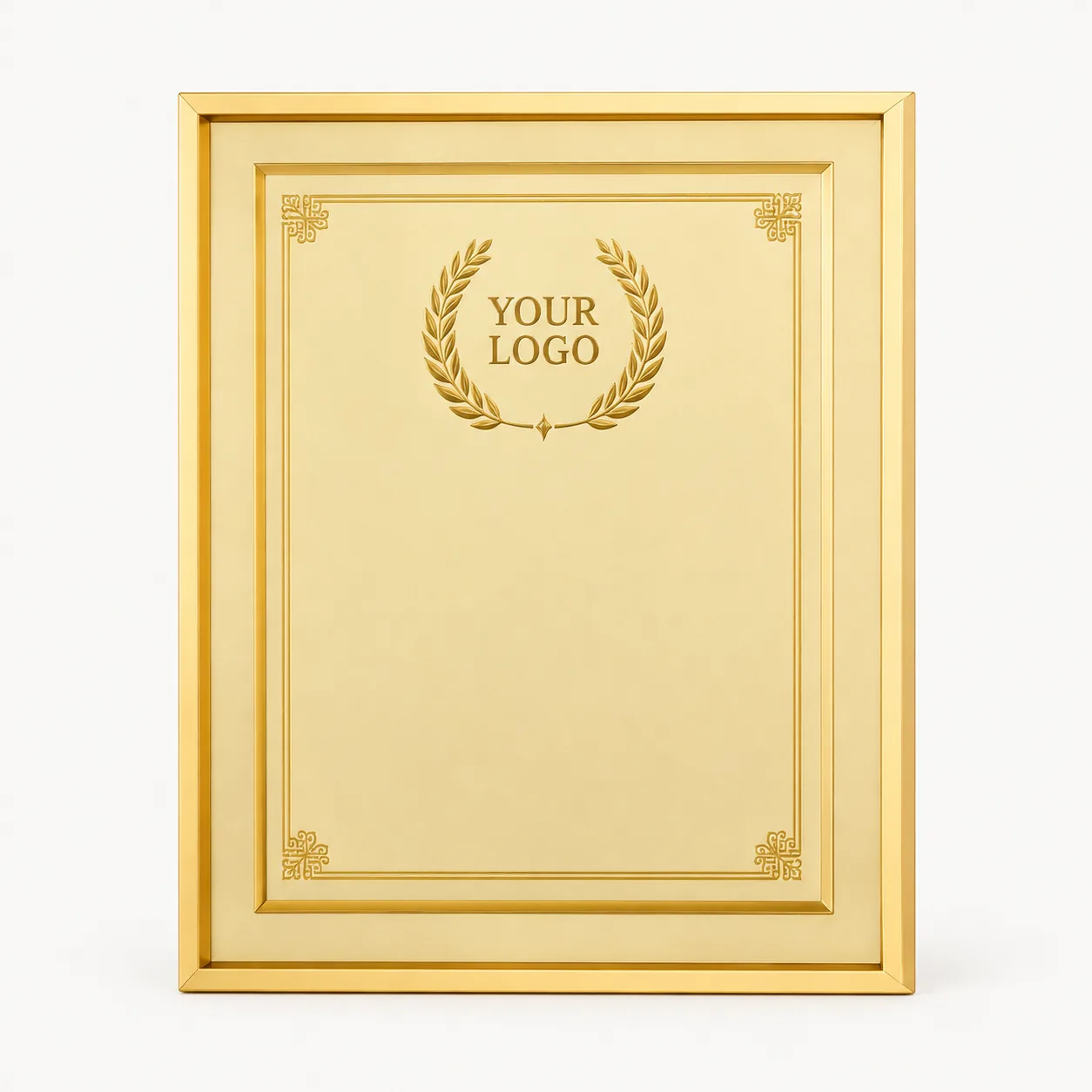 Triumph Gilded Framed Citation Plaque — 13 Inch
