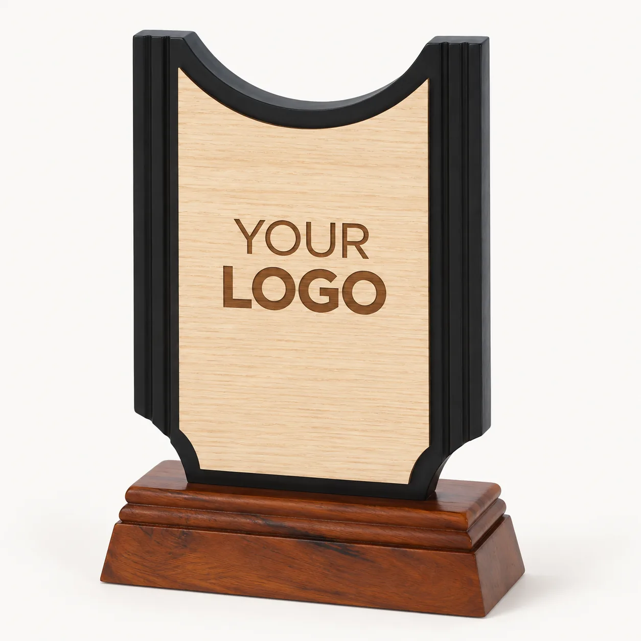 Merit Walnut Framed Citation Plaque — 9.75 Inch