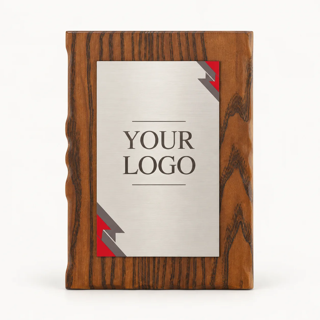 Vanguard Walnut Executive Citation Plaque — 8 Inch