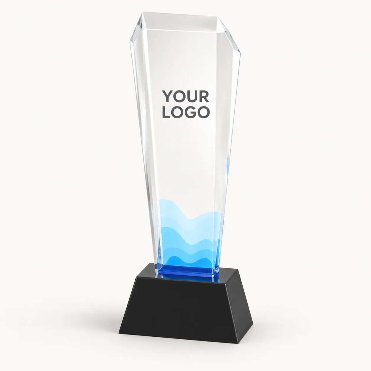 Horizon Azure Executive Citation Plaque — 11 Inch