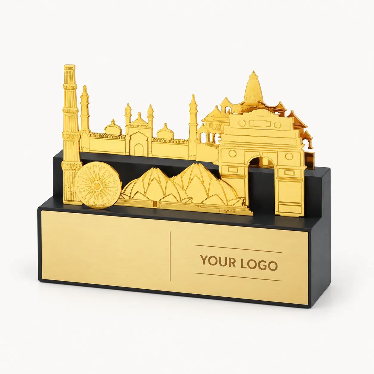 Apex Gilded Skyline Trophy — 8 Inch