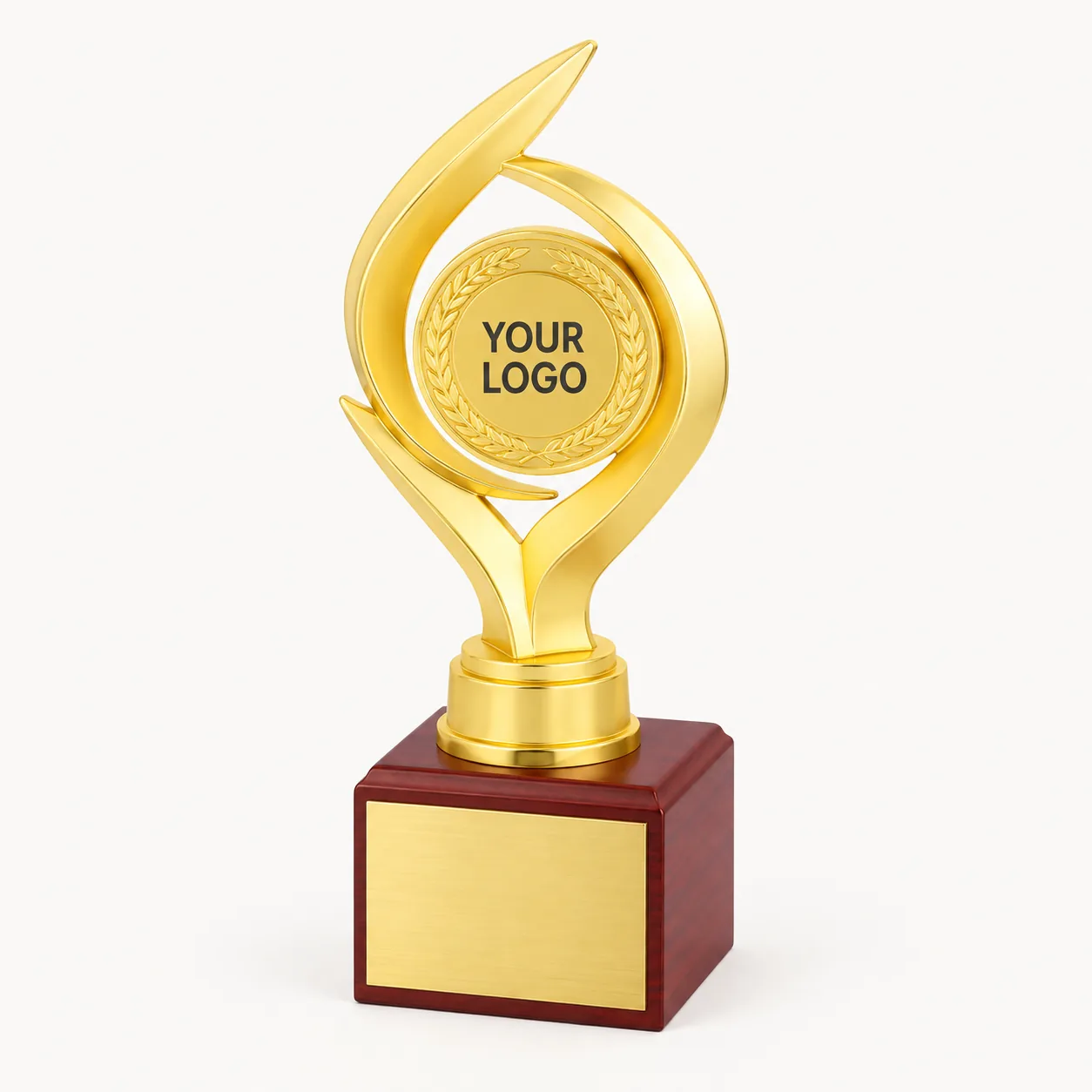 Optima Gilded Loop Trophy — 10 Inch