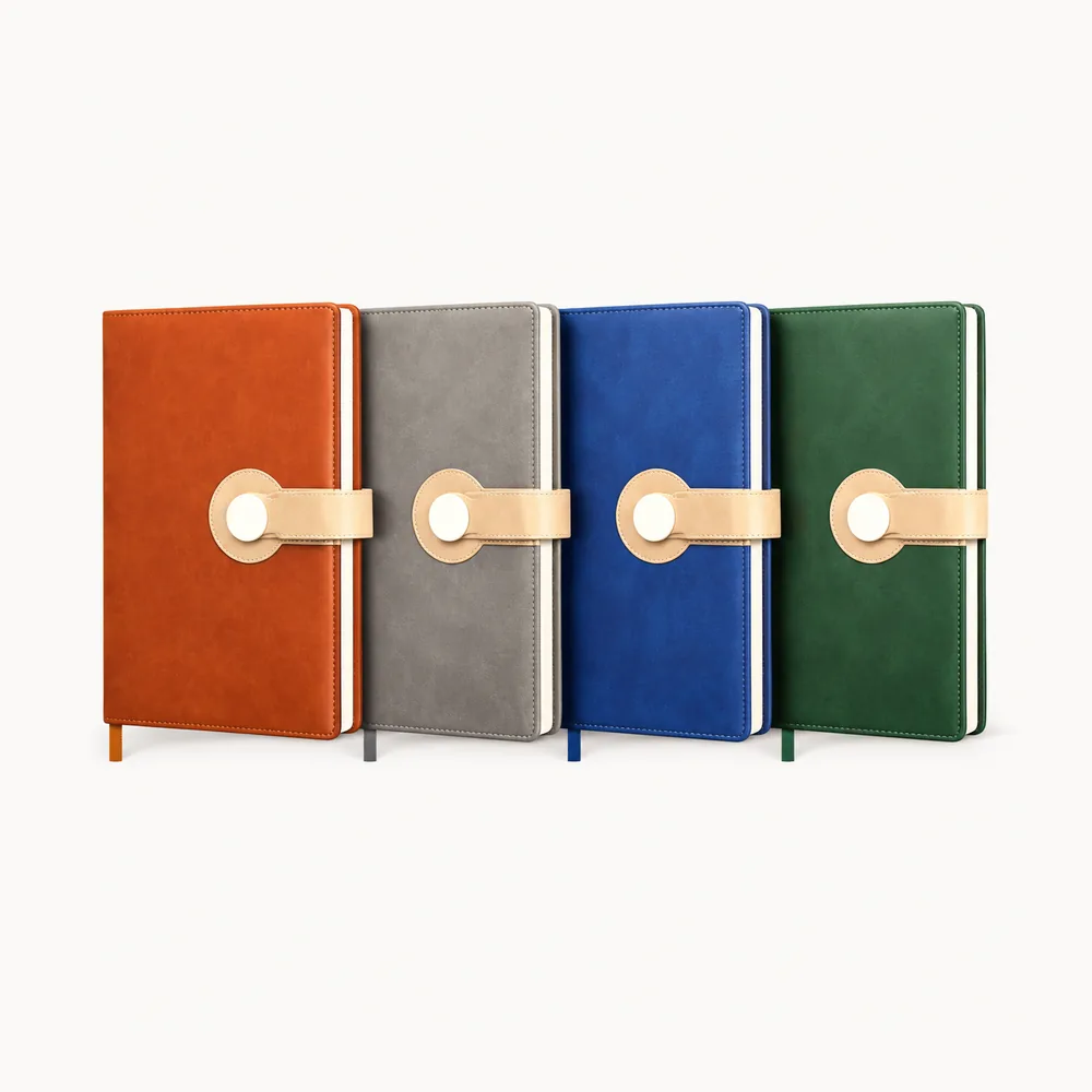 Four-colour strap diary