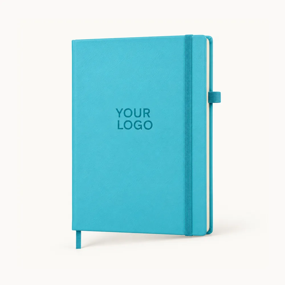 Multicolour diary with a side loop