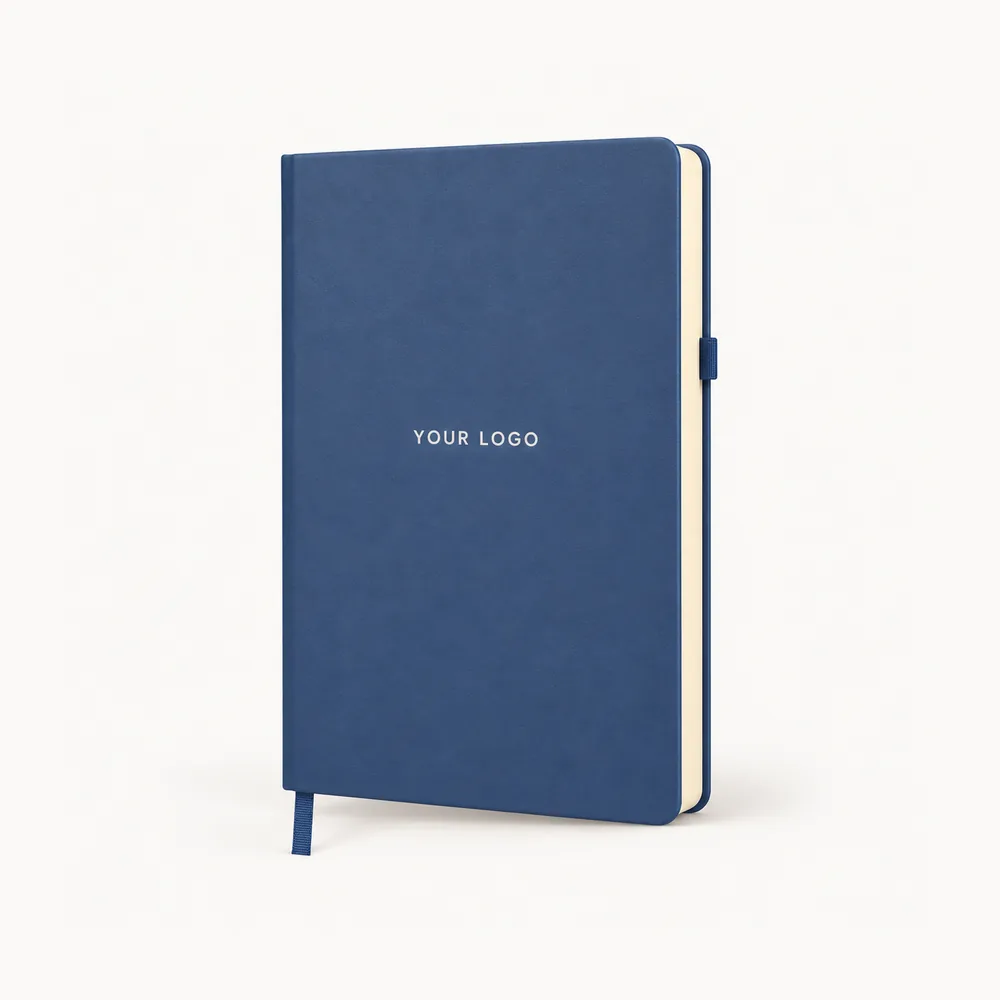 Blue plain diary