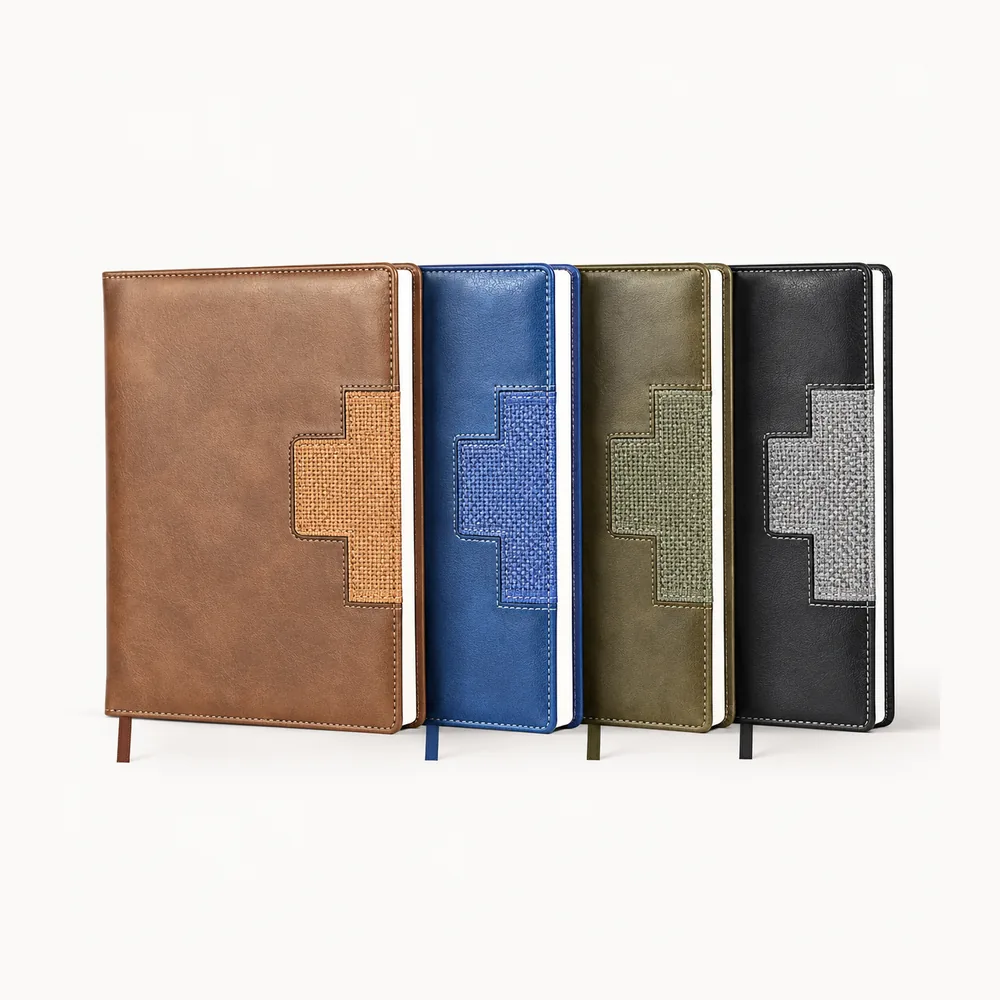 Four-colour patch-panel diary