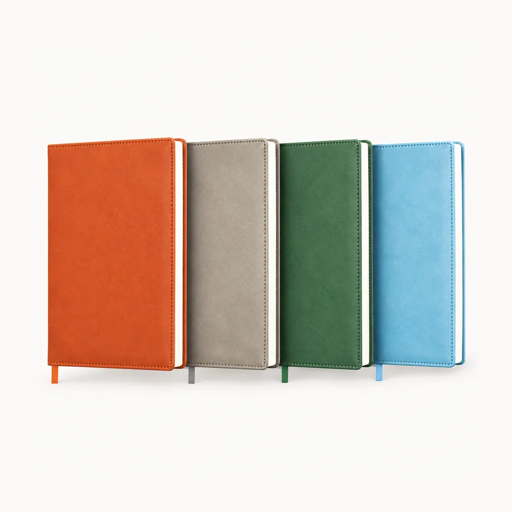 Four-colour diary with a circular cover motif