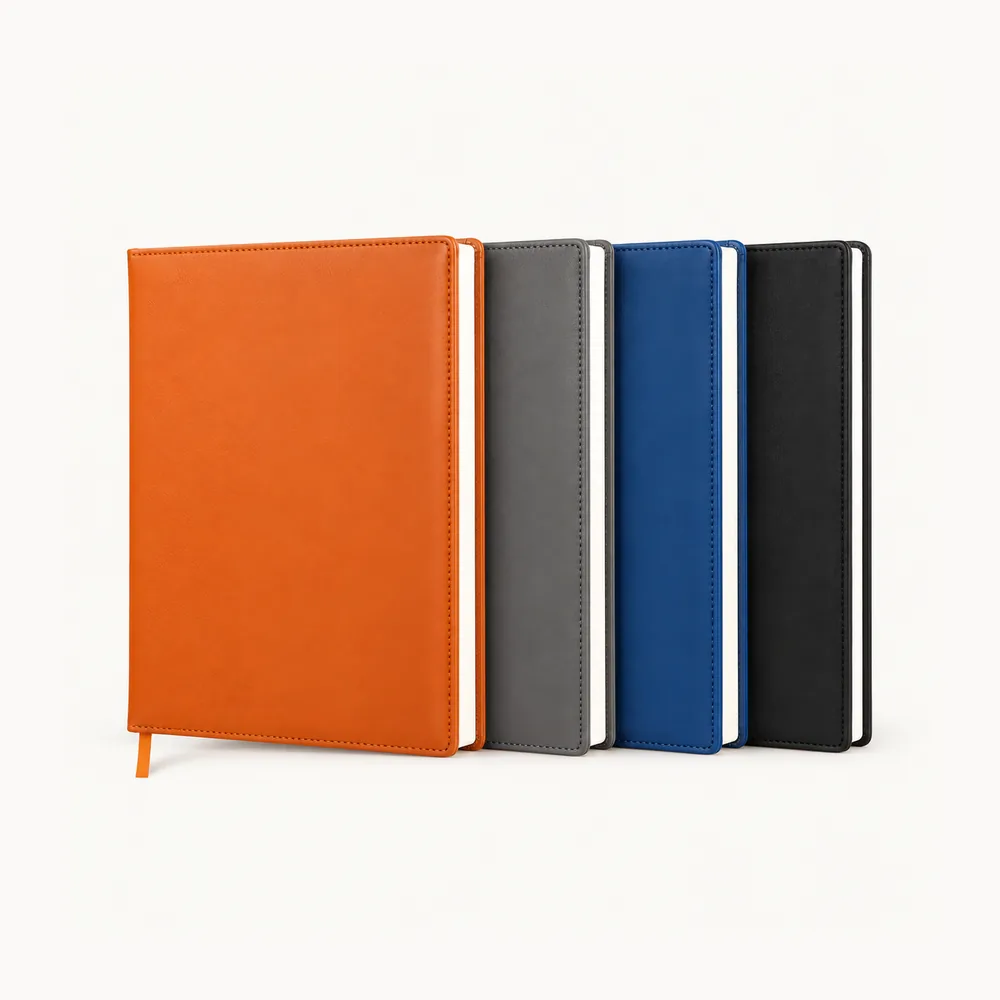 Four-colour diagonal-date diary